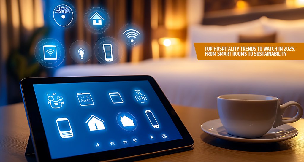 Top Hospitality Trends to Watch in 2025: From Smart Rooms to Sustainability